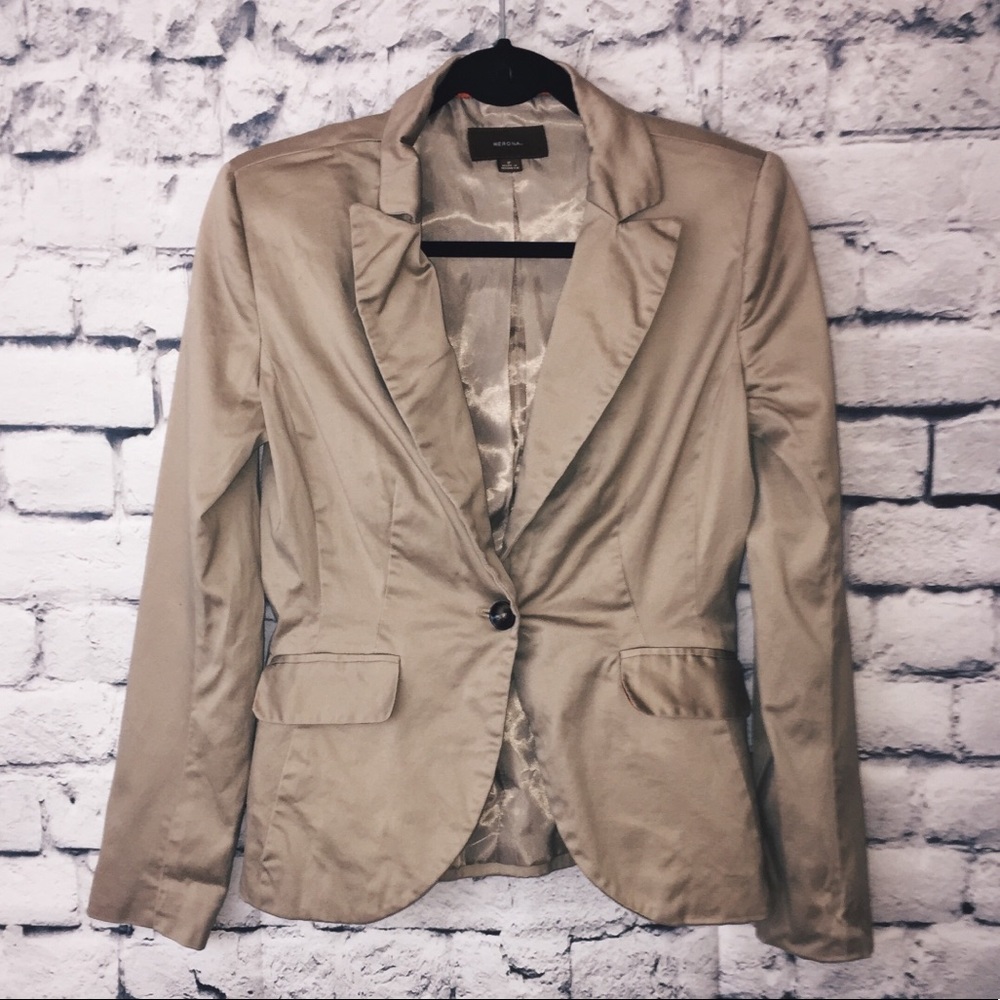 🌹Merona Tan Blazer